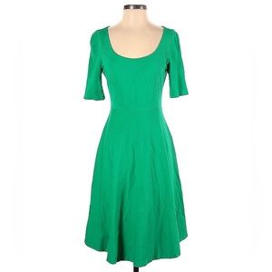 Kate Spade Kelly Green fit and flair dress